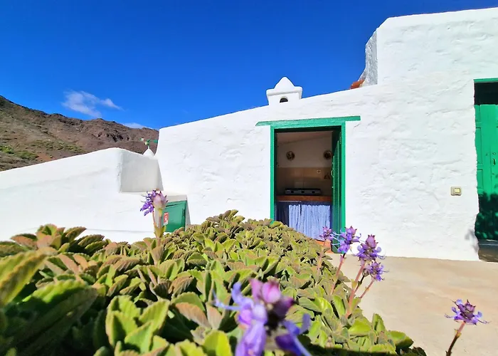 Historica Casa Con Vistas Al Jardin De Cactus Y Montanas